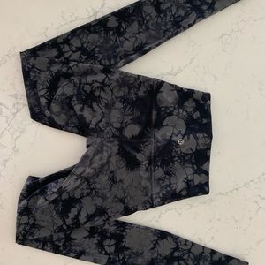 Lulu lemon tie die leggings